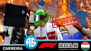 F1 2018 12 GP DA HUNGRIA  PEDIMOS UM CONTRATO MILIONÁRIO DEMAIS PortuguêsBR [upl. by Elyssa657]