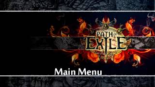 Path of Exile OST  01 Main Menue [upl. by Dewees]