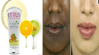 lotus herbal vitamin c face wash benefits and uses skin brightening face wash [upl. by Albertson]