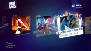 Just Dance 2014 menu with all dlcs PAL [upl. by Balac944]