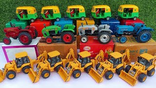 kids farm  john Deere 5050  Mahindra furious 12  Kain machine  Mini farming tractor  JCB [upl. by Bunker566]