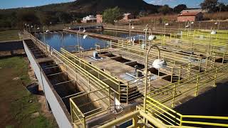 Another lay out of a water treatment plant [upl. by Avlem]