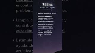 Beneficios de la Frecuencia Solfeggio de 741 Hz solfeggio 741hz intuición shorts [upl. by Payson]