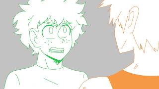 BakuDeku First Kiss  Twilight AU [upl. by Pearline644]