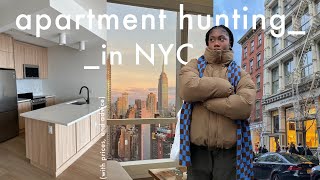 apartment hunting in NYC 🗽 touring 10 apartments in brooklyn w rent prices and tips 2023 [upl. by Jorin915]