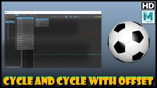 Difference Between Cycle Cycle with Offset Oscillate Linear and Constant in Autodesk Maya 2017 [upl. by Aloisia]