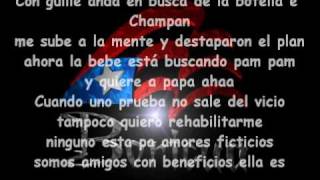 Letra Lyrics  Daddy yankee ft Don omar  Miss independiente miss independent [upl. by Alacim834]