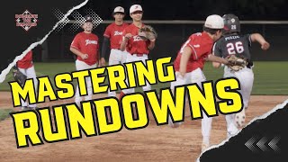 Stop The Chaos Mastering Rundowns in Youth Baseball [upl. by Korney693]