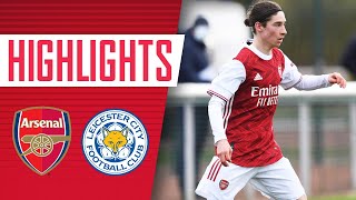 HIGHLIGHTS  Arsenal Academy vs Leicester 21 Sweet Hutchinson with the goals [upl. by Bazil945]