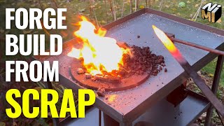 How to Build a Blacksmith Forge from Scrap [upl. by Genna]