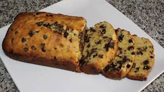 Chocolate Chip Banana Bread Recipe  Banana Bread [upl. by Korey]