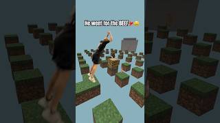 Real MINECRAFT PARKOUR [upl. by Rovit]