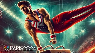 Stephen Nedoroscik American gymnastics superhero at the 2024 Paris Olympic Games  NBC Sports [upl. by Ajan104]