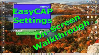 Setup Steps Adjusting And Using Easycap 📹📺▶➡➡📀👌😎 [upl. by Latisha]