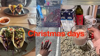 Christmas days in my life  running errands  holiday baking  tidying up day in the life vlog [upl. by Ddahc]