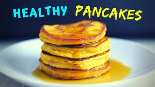 3 Ingredient Healthy Pancakes 3 WAYS GLUTEN FREE [upl. by Jo]