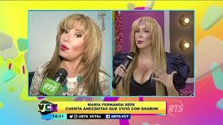 Maria Fernanda Rios Rinde tributo a Sharon [upl. by Mendie]