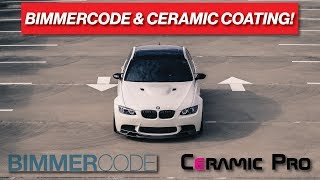 E90 M3 DAY BIMMERCODE AND CERAMIC COATING THE CARBON LIP [upl. by Nerb297]