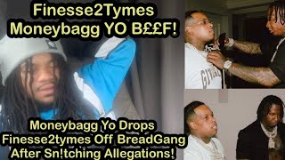 Finesse2Tymes Dss£s MoneyBagg Yo In Freestyle Says BreadGang Contract Was Balled Up [upl. by Yand]