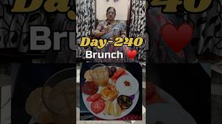 Day240 My Healthy Brunch routine😋 aruvameesaikoduvaparva vijayalakshmitulasi weightloss tasty [upl. by Yran]