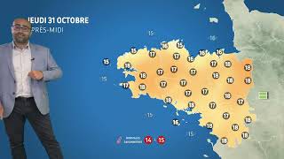 Bulletin météo pour le jeudi 31 octobre 2024 [upl. by Anairda]