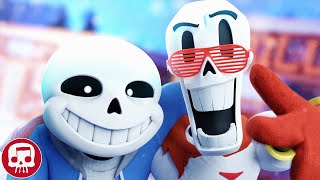 Sans and Papyrus Song Remastered  An Undertale Rap by JT Music quotTo The Bonequot [upl. by Sennahoj657]