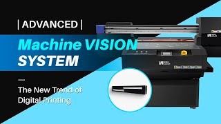 Advanced Machine VISION System For UV Printer I Vision Positioning l AI Camera Visual Positioning [upl. by Eirot]