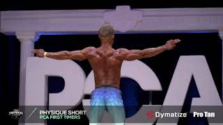 PCA FIRST TIMERS MENS PHYSIQUE I WALK 3RD PLACE [upl. by Pail]