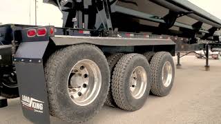 Load King 3528 3 Side Dump Trailer [upl. by Balfore]