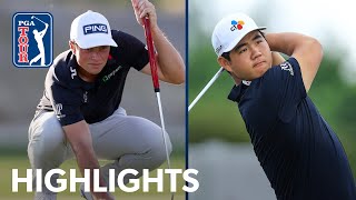 Highlights  Round 1  Hero World Challenge  2022 [upl. by Kcirdor]