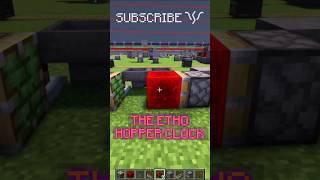 Make LONG REDSTONE CLOCKS with THE ETHO HOPPER CLOCK  Redstone with PsiVolt minecraft redstone [upl. by Neleb752]