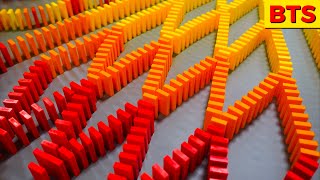 Building 20000 dominoes with NO plan… disaster or advantage [upl. by Ecinwahs]