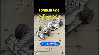 Laser cutting wooden F1 car🪵🚗 laser 3dprinter cars carslover woodart f1 3d diy maker [upl. by Meagan157]