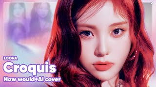 AI COVER How Would LOONA sing Croquis by KWON EUNBI [upl. by Batsheva104]