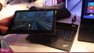 CES 2013  Lenovo ThinkPad Helix [upl. by Enelrak]