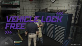 Vehicle Lock  FREE FiveM Script 000ms RageUI [upl. by Anma]