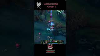 Shaco Is Right Behind You Xerath 😈🤡 LeagueOfLegends Outplayed [upl. by Stafani]