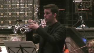 Haydn Trumpet Concerto 2nd Movement  Valentin Annerbo Trumpet [upl. by Kimbra]