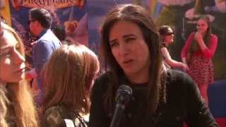 Tinker Bell and The Pirate Fairy Pamela Adlon  Voice of quotVidiaquot Premiere Interview  ScreenSlam [upl. by Eintruok692]