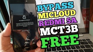 Unlock Micloud Xiaomi Redmi 5a MCT3B Riva China  Bypass Adb Mode Solution [upl. by Yalahs390]