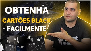 3 CARTÕES BLACK QUE QUALQUER PESSOA CONSEGUE com Sala Vip e Anuidade Grátis [upl. by Gearard]