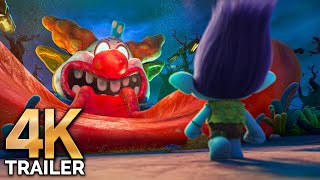 TROLLS 3 BAND TOGETHER Extended Trailer 4K ULTRA HD 2023 [upl. by Beaver]