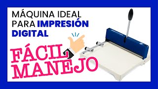 ☑️ HENDIDORA MICROPERFORADORA y TROQUELADORA manual de papel y cartulina Cyklos KG 320 [upl. by Ajan649]