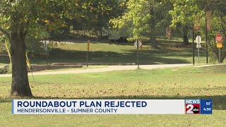 Roundabout plan rejected in Hendersonville [upl. by Ahsaeyt]