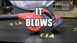 Milwaukee M18 Compact Blower 088420 [upl. by Kendre]