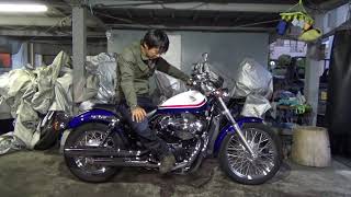 HONDAVT400S参考動画：ホンダのアメリカン集大成バイク [upl. by Ahsuas]