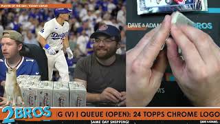 2024 Topps Chrome Logofractor Baseball 20Box Case  30Spot Random Team Break 1 [upl. by Aisnetroh73]