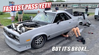 Midwest Drag Week Day 1  MULLET Has a FLYING Start But Breaks Down Immediately [upl. by Peltz377]