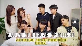 VLOG NO61 JOJOWAIN O TOTROPAHIN CHALLENGE sabi challenge lang bat parang totooAbangan [upl. by Fradin100]