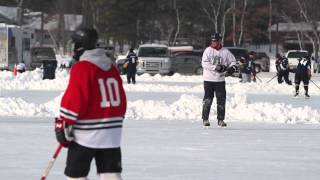 From a Childs View Parents Find FullIce Hockey No Fun [upl. by Yrruc]